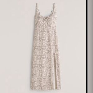 Abercrombie & Fitch Floral Midi Dress